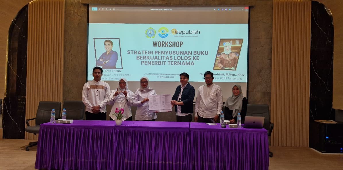 Workshop Deepublish Jakarta dan Stikes Widya Dharma Husada