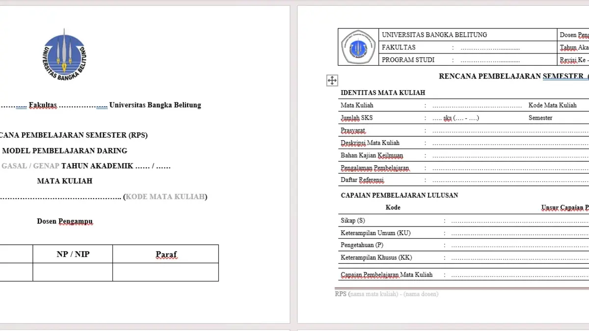 cara menyusun rps obe