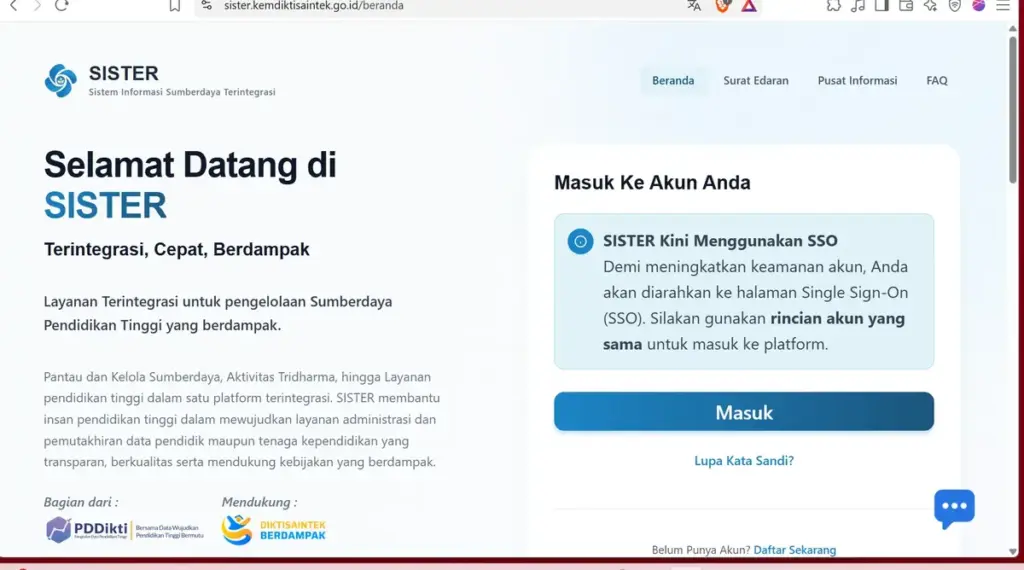 Pengisian BKD di Aplikasi SISTER